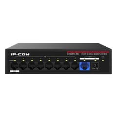 10-port Gigabit Fiber Optic Uplink Monitoring PoE Switch