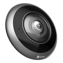 6MP 3K⁺ (2320×2320) panoramic fisheye camera with 360° coverage,