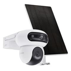 Dual-Lens All-Day Recording Wi-Fi Camera + Solar Panel 8W