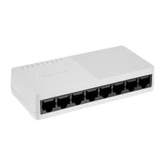 8 Port Fast Ethernet Plastic Switch