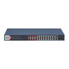 24 Port Fast Ethernet Smart POE Switch